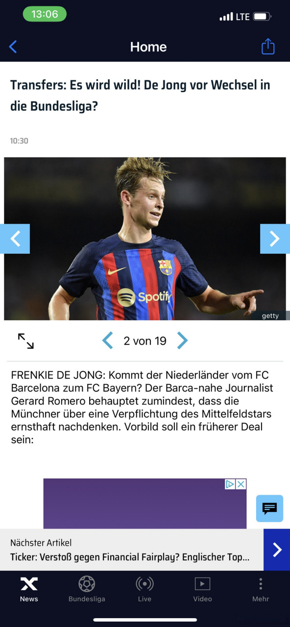 九游娱乐-拜仁翻盘阿根廷，德容送出助攻